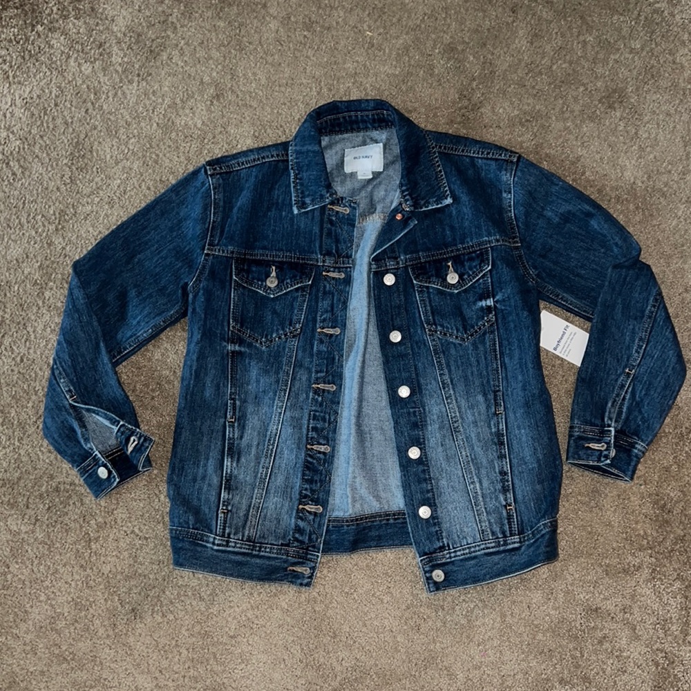 Dark Blue Jean Jacket